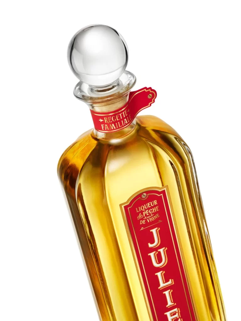 Juliette Peach Liqueur Packaging Bottle
