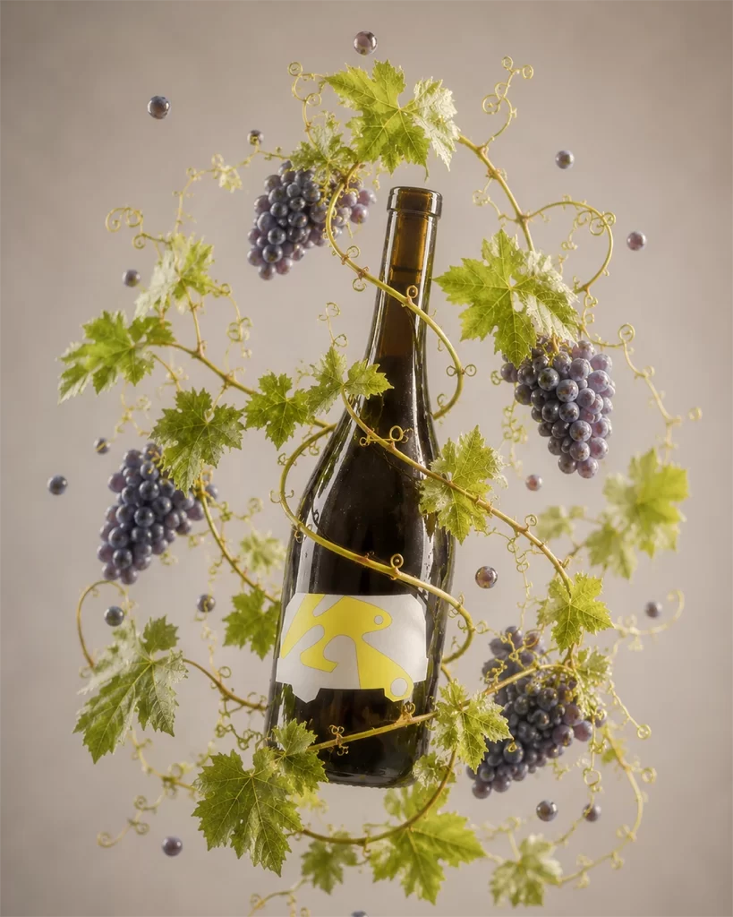 Kappabeta Winery Wine Bottle Vineyard