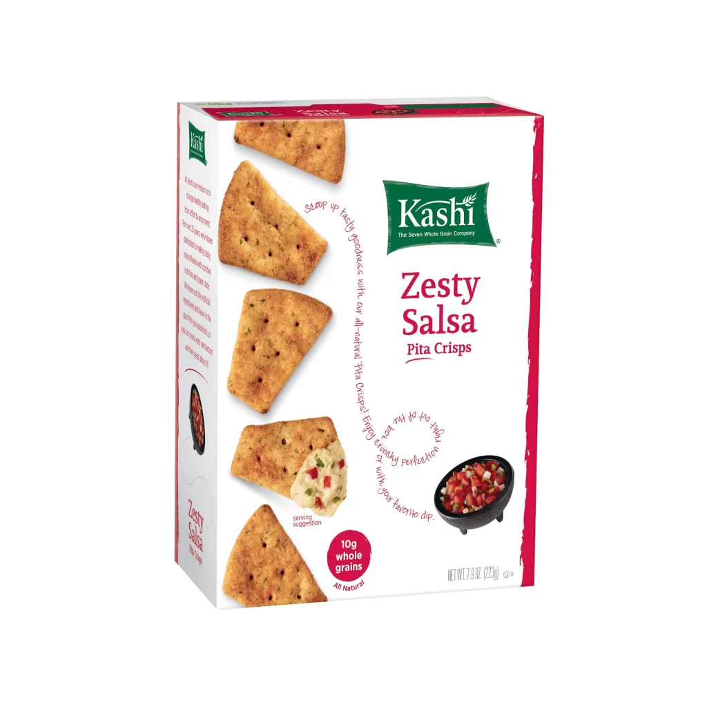 Kashi Zesty Salsa Pita Crisps Zesty Salsa