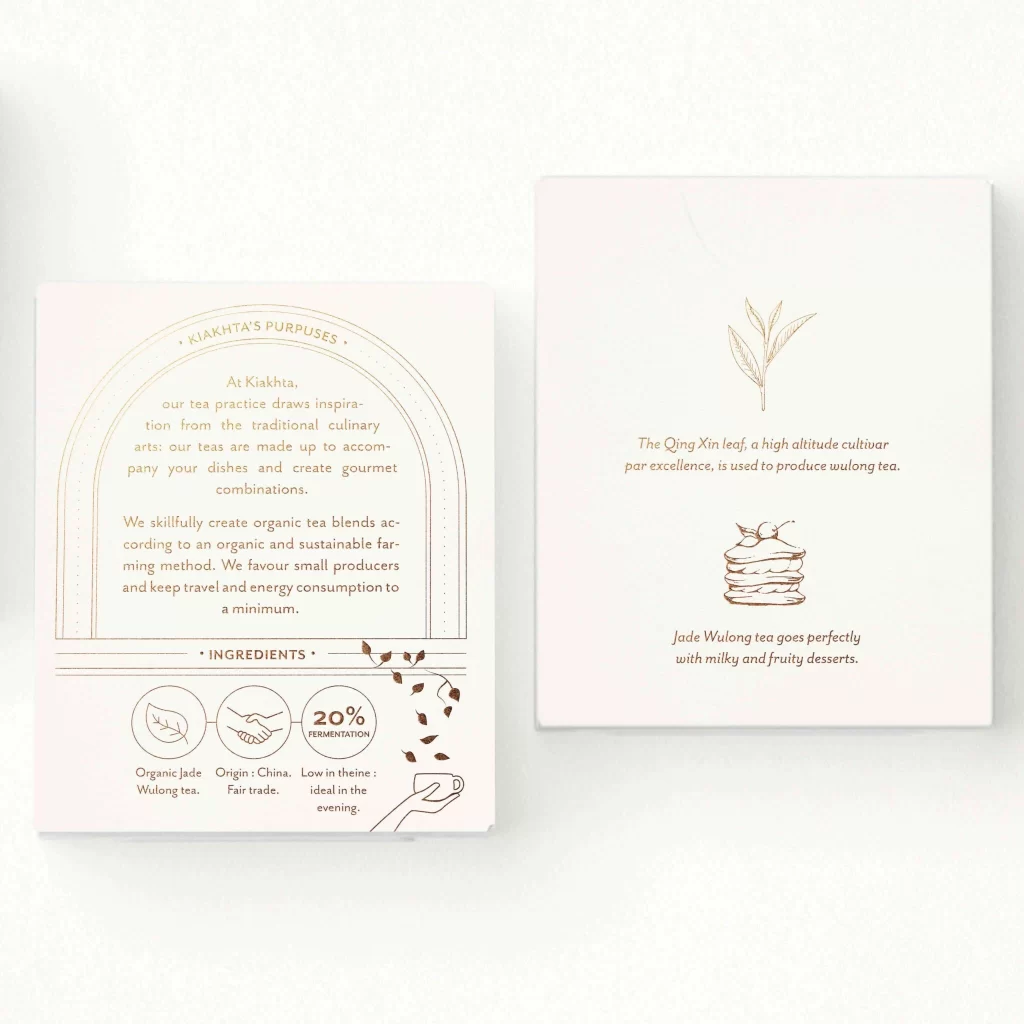 Kiakhta Tea Packaging Pink