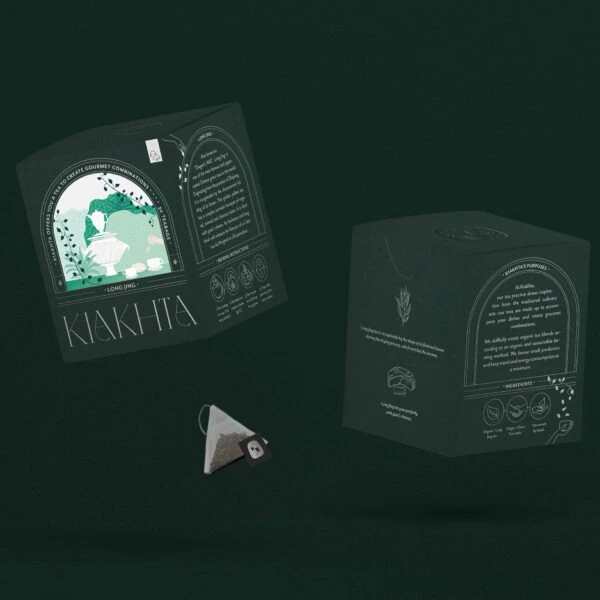 Kiakhta Tea Packaging Black