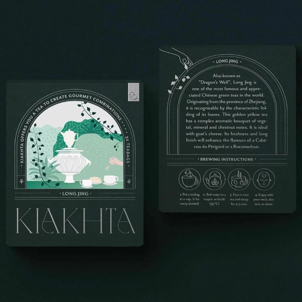 Kiakhta Tea Packaging