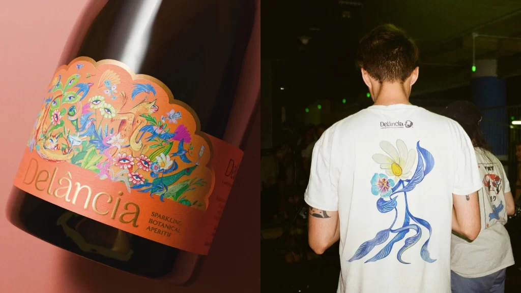 Delancia Sparkling Botanical Aperitif Packaging