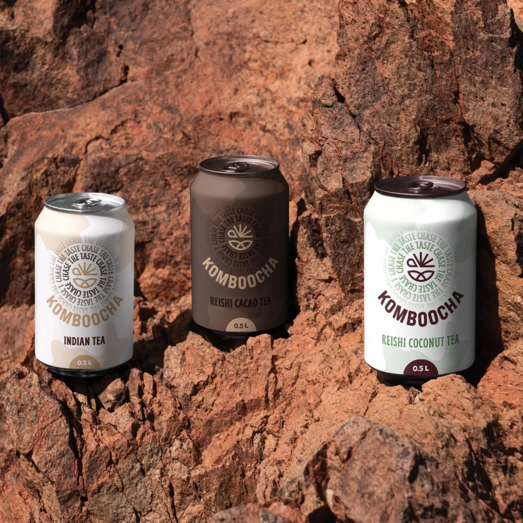 Komboocha Kombucha Packaging Can