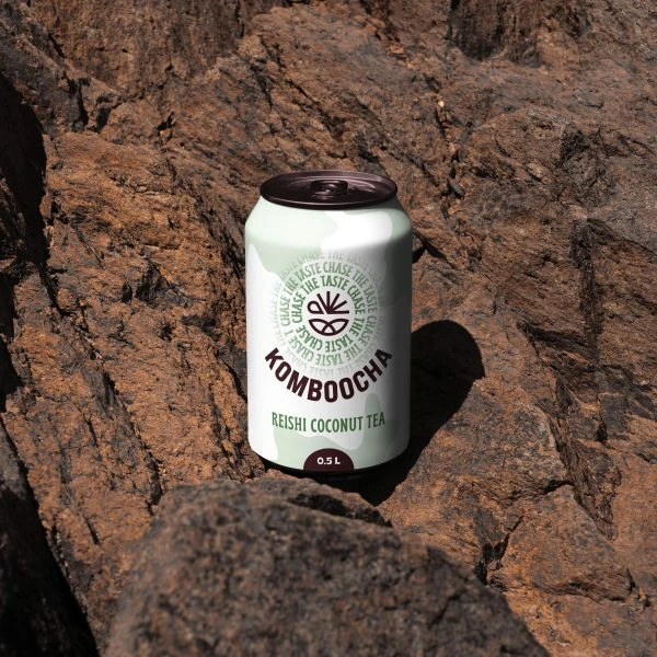 Komboocha Kombucha Packaging Green