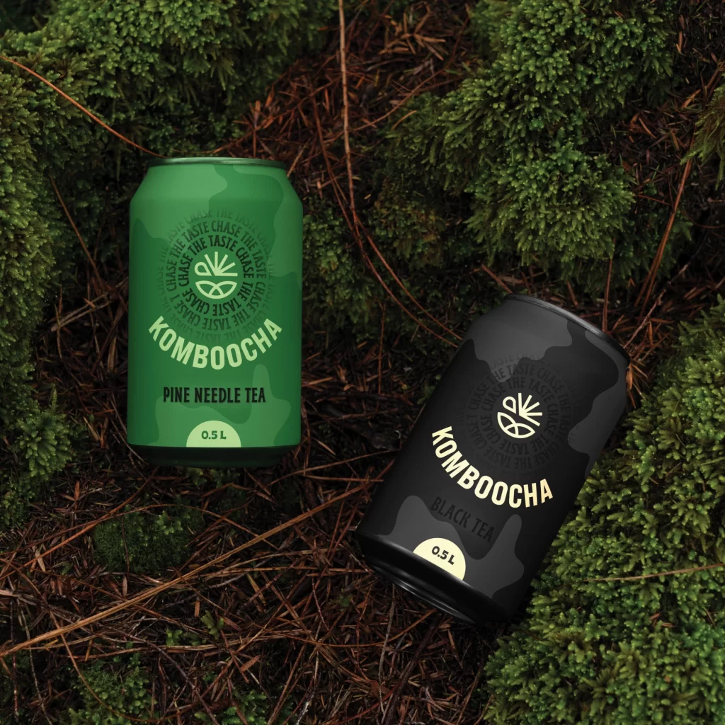 Komboocha Kombucha Packaging Cans