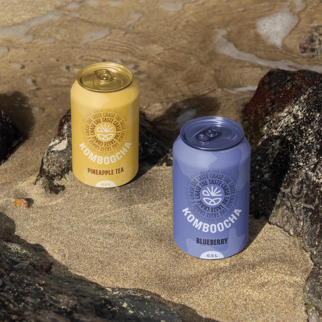 Komboocha Kombucha Packaging With