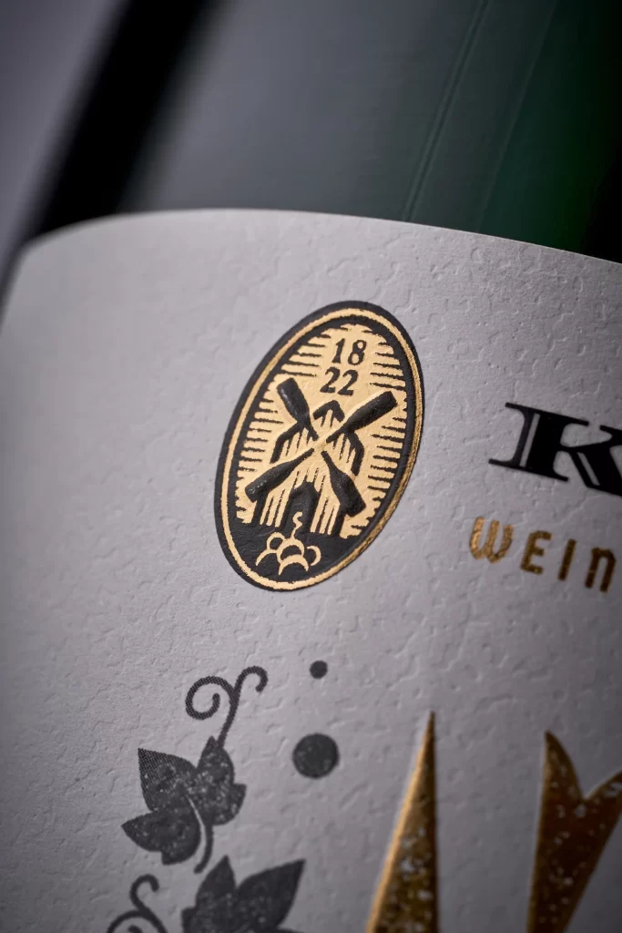 Kornova Weingut Wine Bottle Kornova Close Up