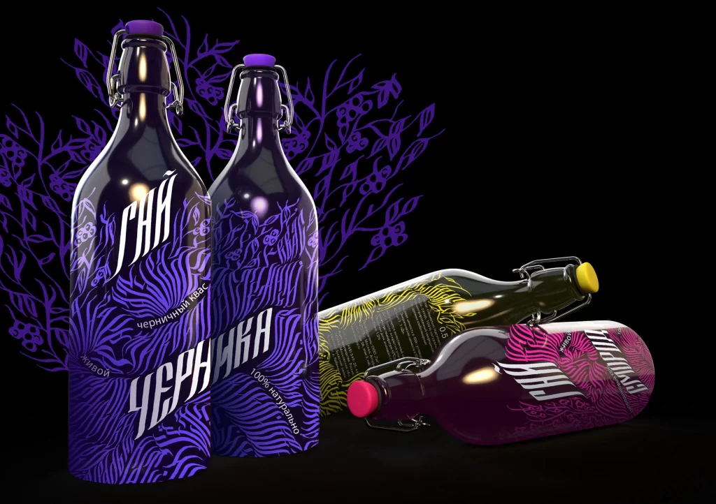 Kvass Guy Tea Packaging