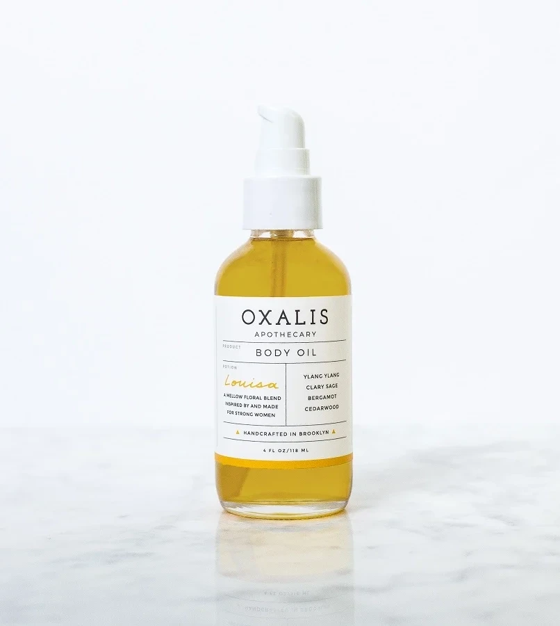 OXALIS Louisa Body Oil Packaging