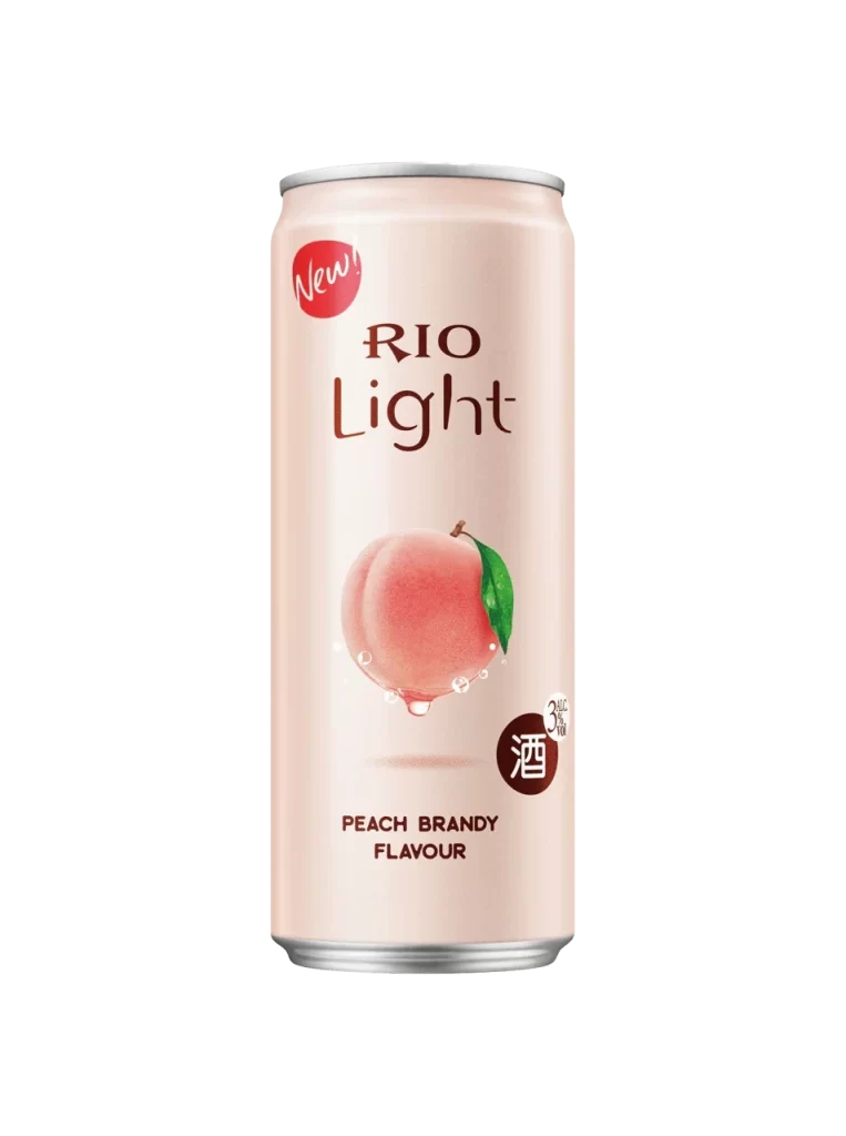 Rio Alcoholic Beverage Can Peach Brandy Flavour