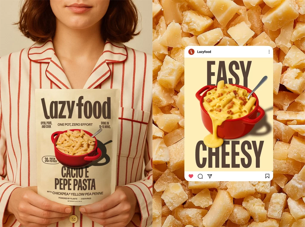 Lazy Food Pasta Packaging Pasta