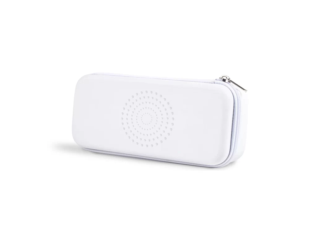 LightStim For Wrinkles White Device Case Circular LED Pattern