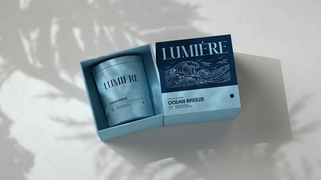 Lumiere Perfume Bottle Lumiere Full Shot Front View