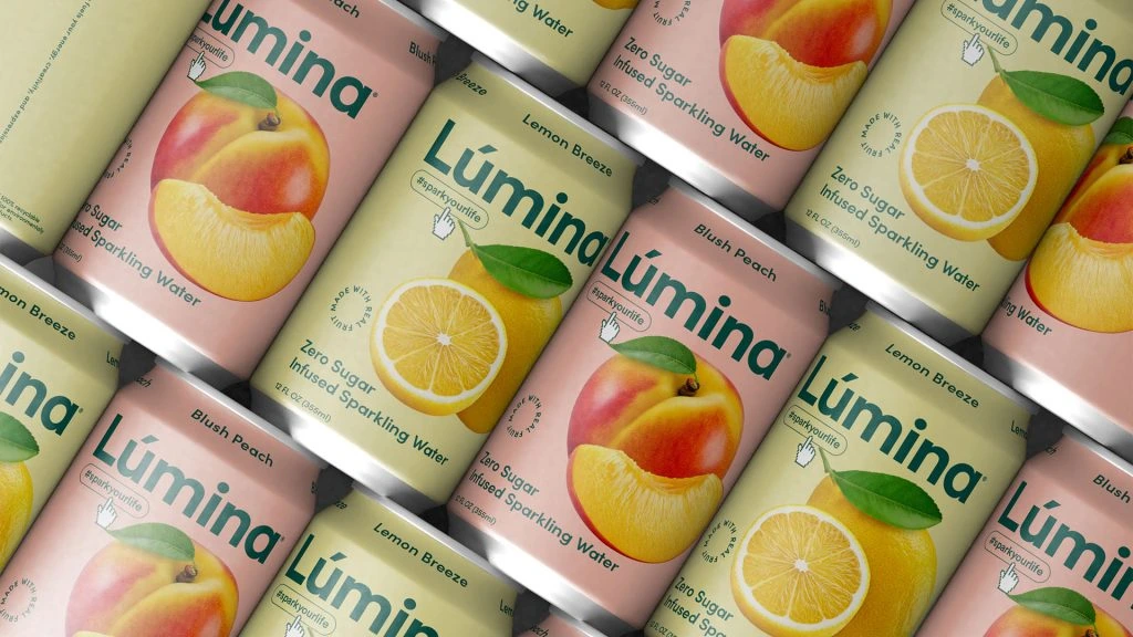 Lumina Sparkling Water Sparkling Water Packaging