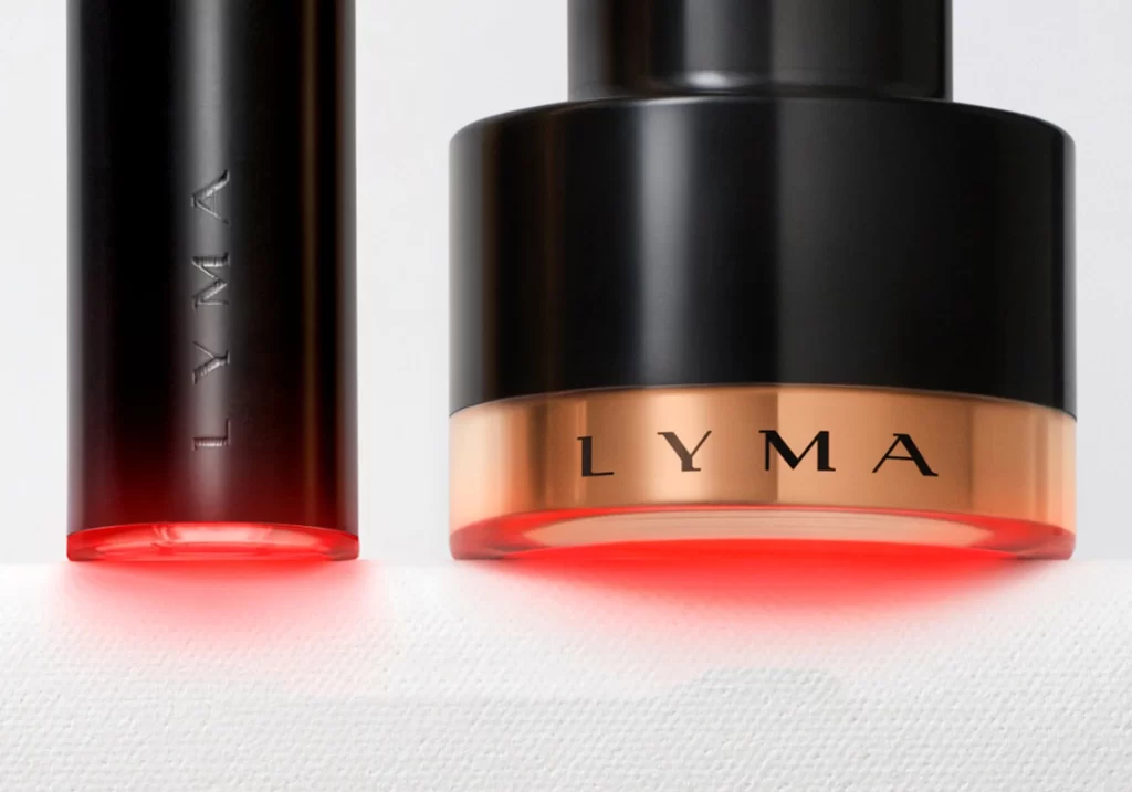 LYMA Laser Pro Black Device Gold Accent Detail