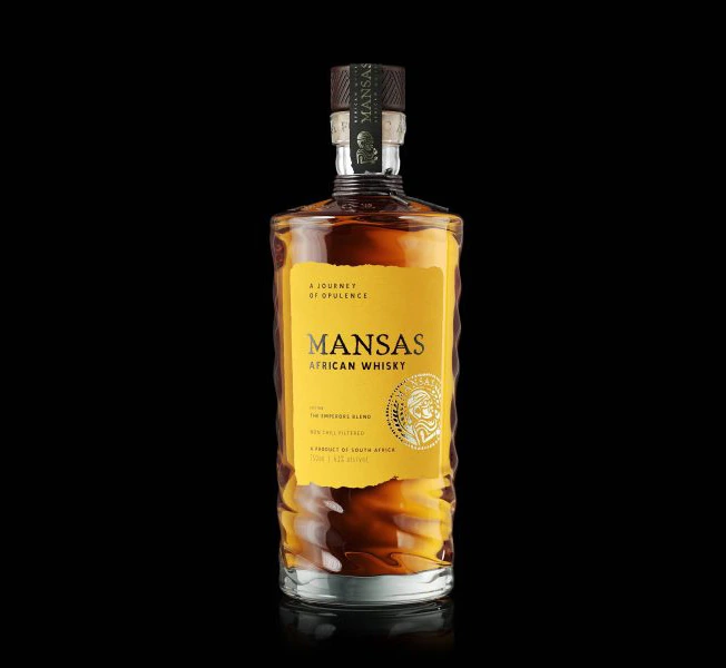 Mansas African Whisky Packaging Bottle