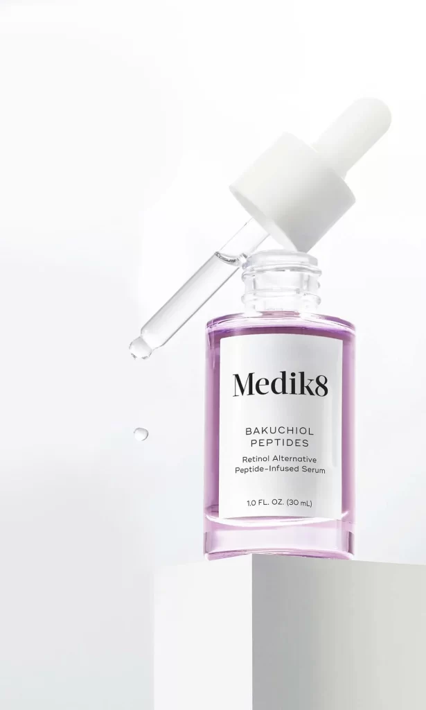 Medik8 Bakuchiol Peptides Serum Bottle Cap Detail