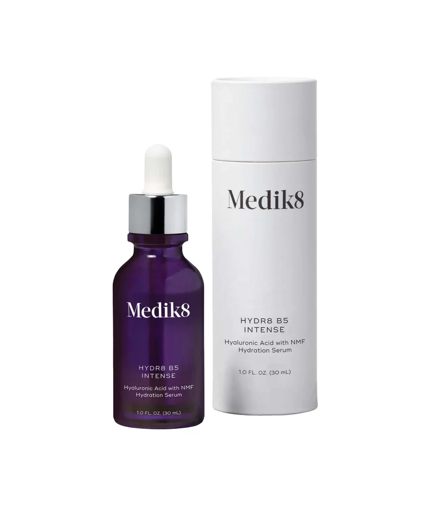 Medik8 Hydr8 B5 Intense Serum Bottle Vertical Composition