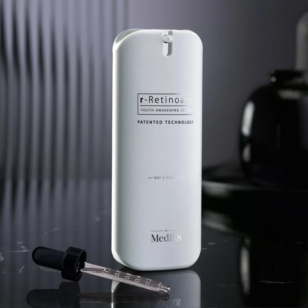 Medik8 r-Retinoate Youth Awakening Cream Packaging Angle View