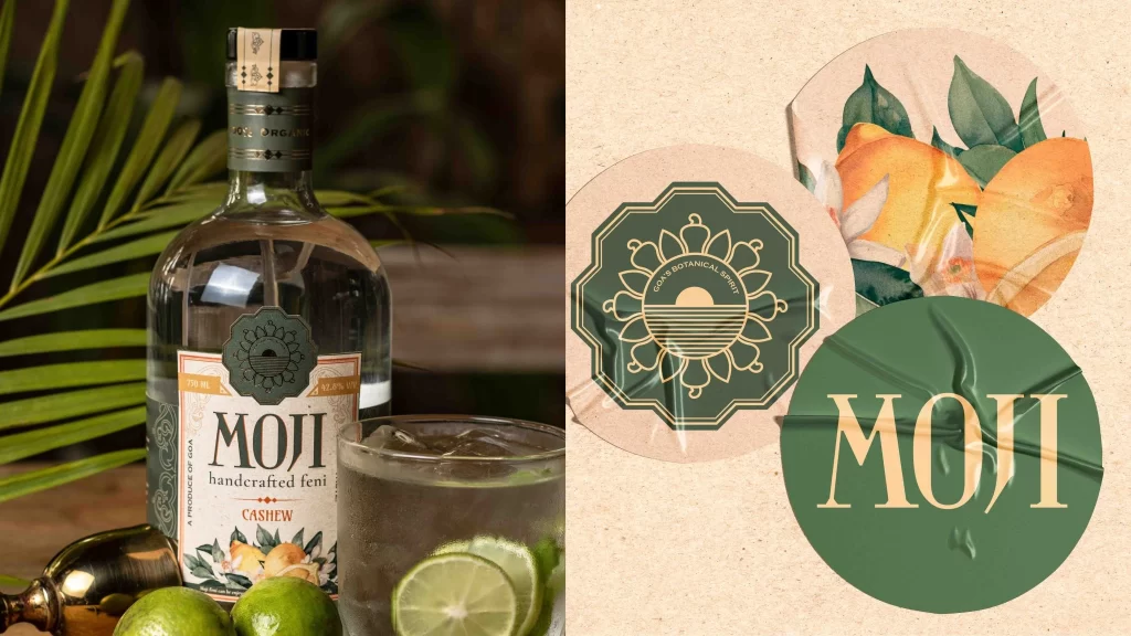 Moji Feni Handcrafted Feni Packaging