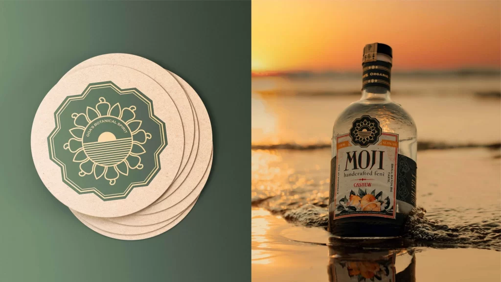 Moji Feni Packaging Bottle