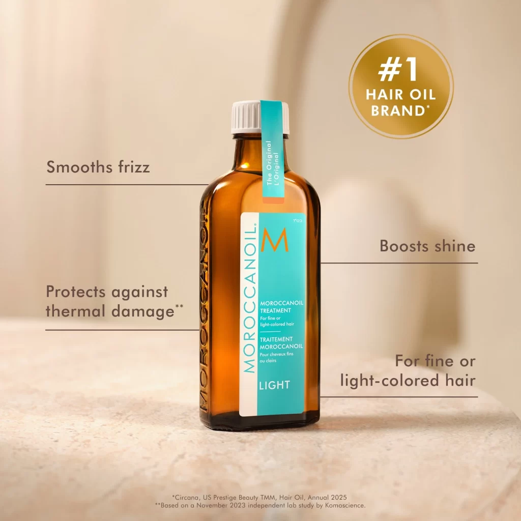 Moroccanoil Treatment Light Bottle Cap Detail