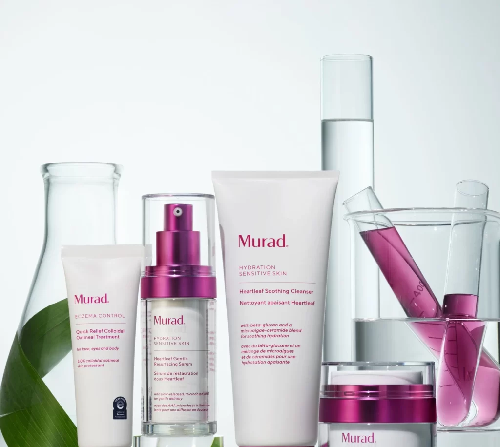 Murad Heartleaf Soothing Cleanser Tube Detail