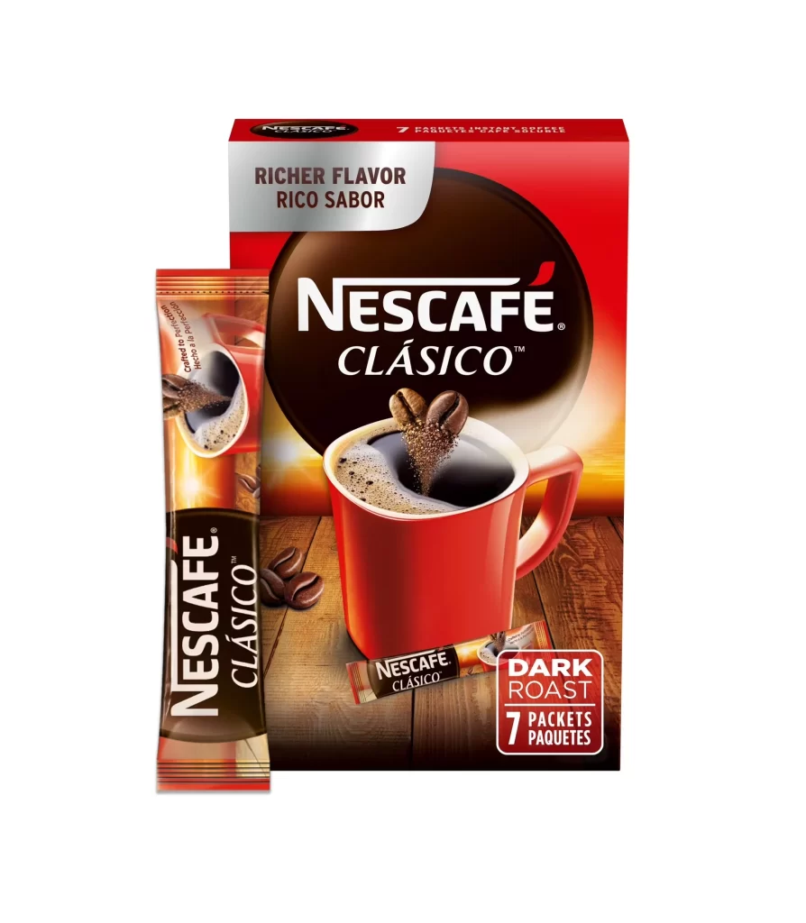 Nescafe Coffee Packaging Dark