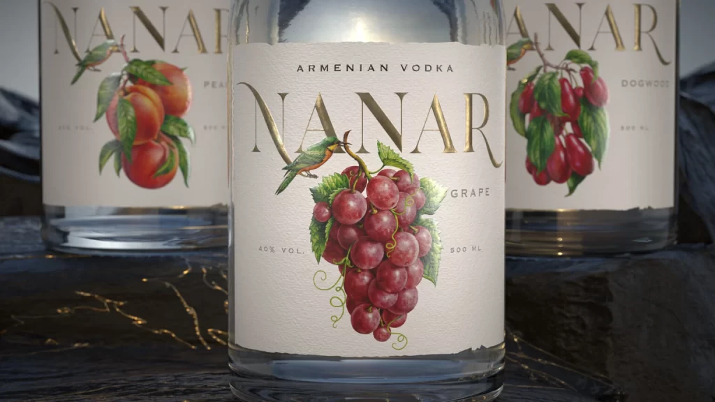 NANAR Vodka Packaging B