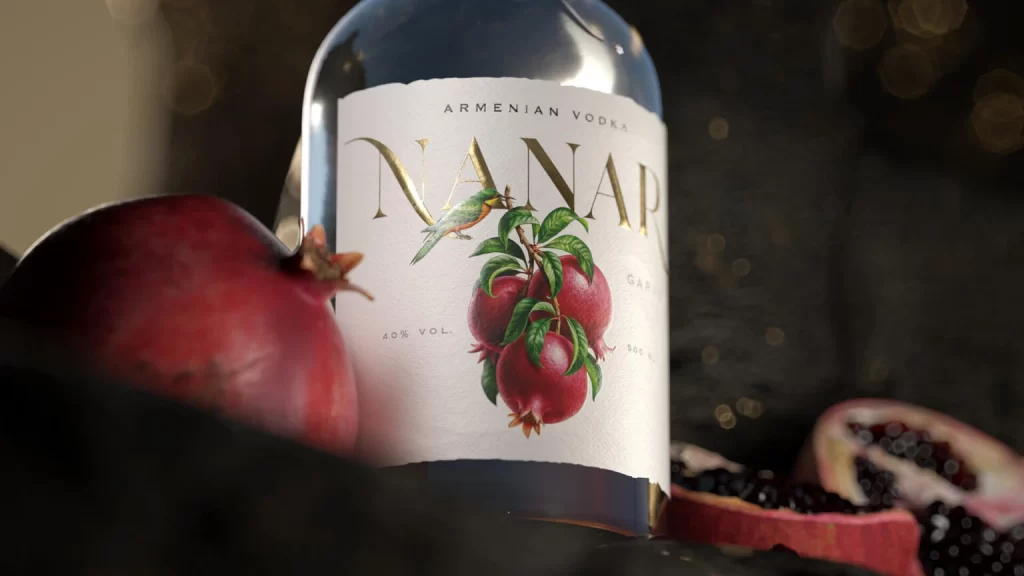 NANAR Vodka Packaging C