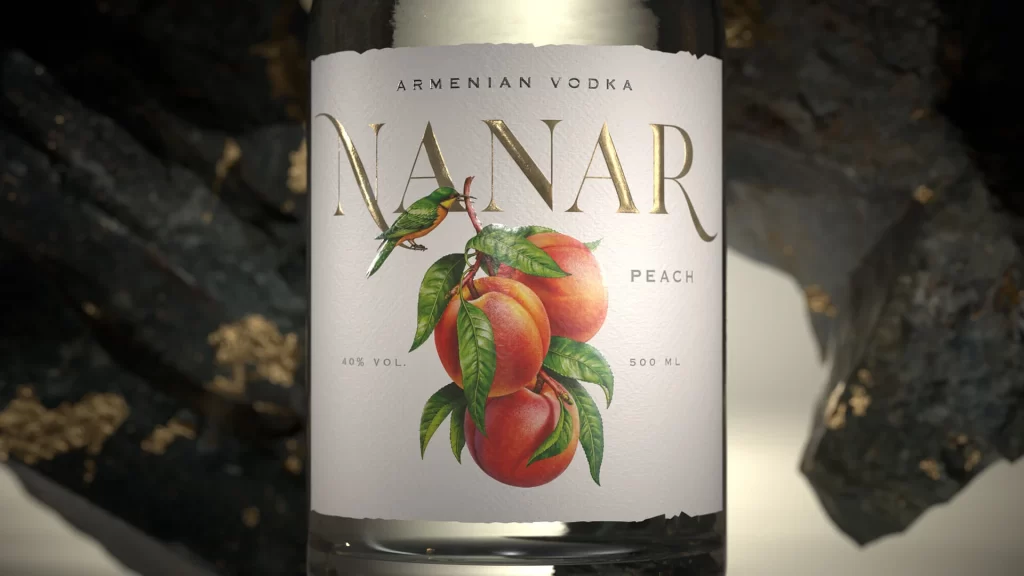 NANAR Vodka Packaging F