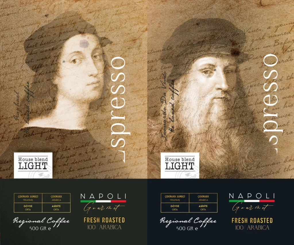 Napoli Gourmet Coffee Packaging K