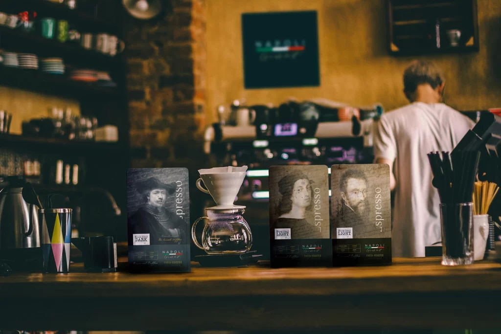 Napoli Gourmet Coffee Packaging L