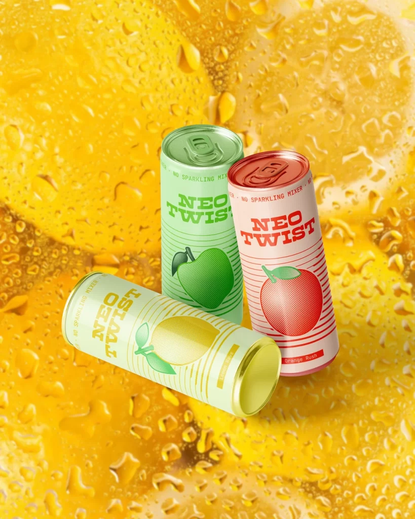 Neo Twist Bottle Packaging Twist Close Up