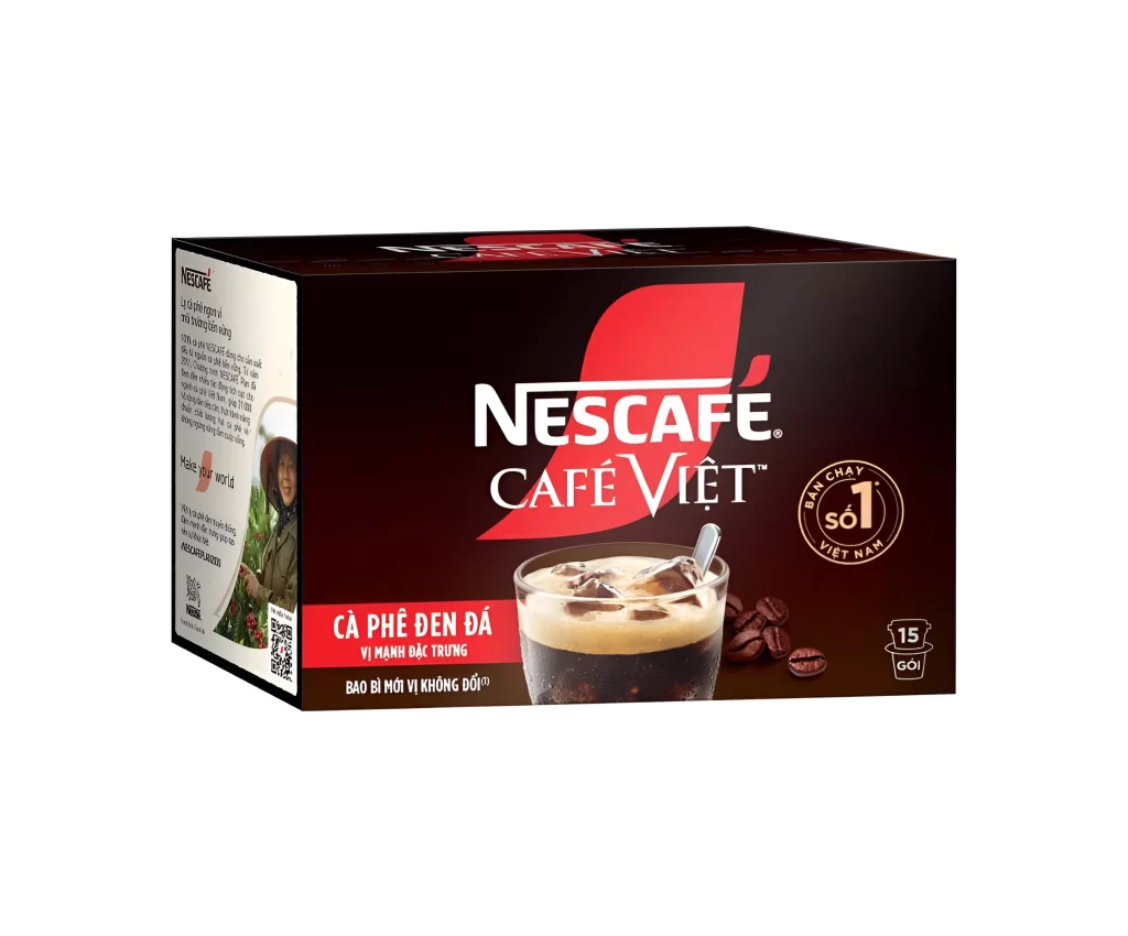 Nescafe Coffee Packaging Black