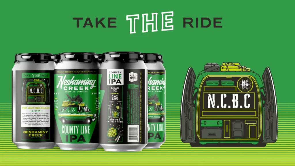 Neshaminy Creek Brewing IPA Packaging