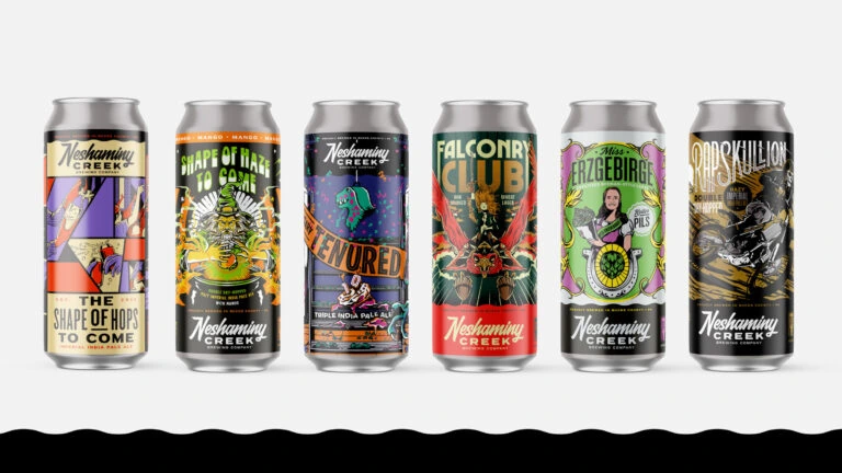 Neshaminy Creek Brewing Beer Packaging