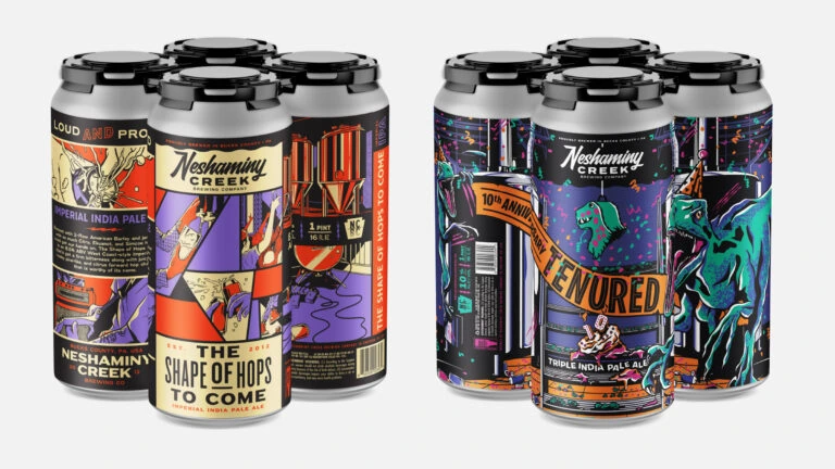 Neshaminy Creek Brewing Beer Packaging G