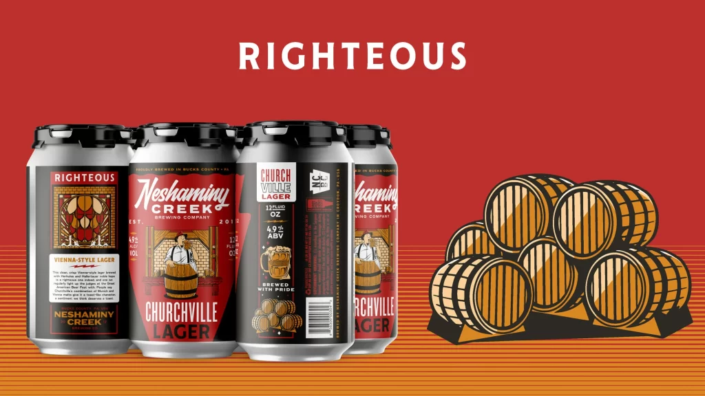 Neshaminy Creek Brewing Beer Packaging Bar