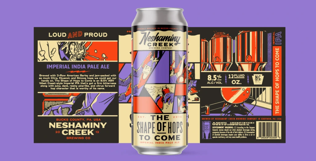 Neshaminy Creek Brewing Imperial India Pale Ale Packaging