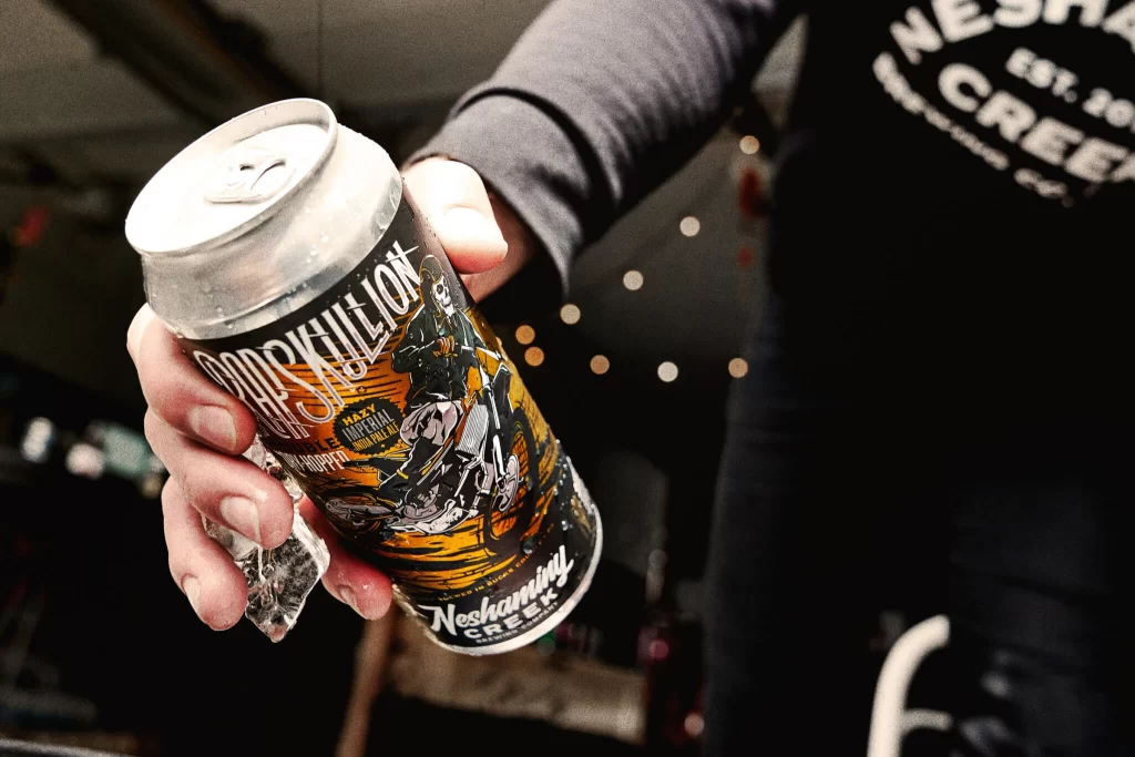 Neshaminy Creek Brewing Beer Packaging K