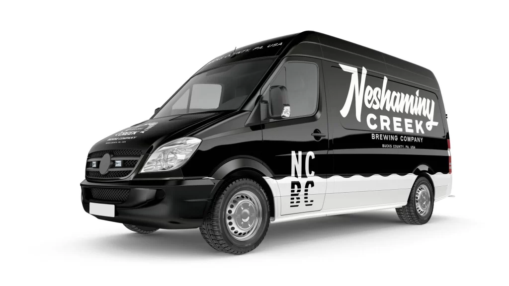 Neshaminy Creek Brewing Company Packaging White
