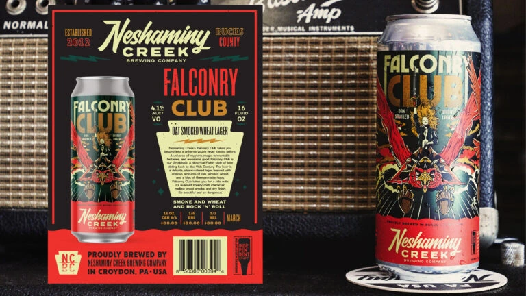 Neshaminy Creek Brewing Beer Packaging M