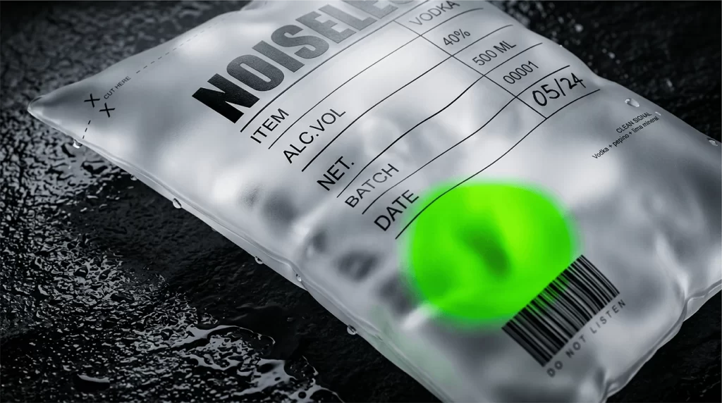 Noiseless Vodka Pouch