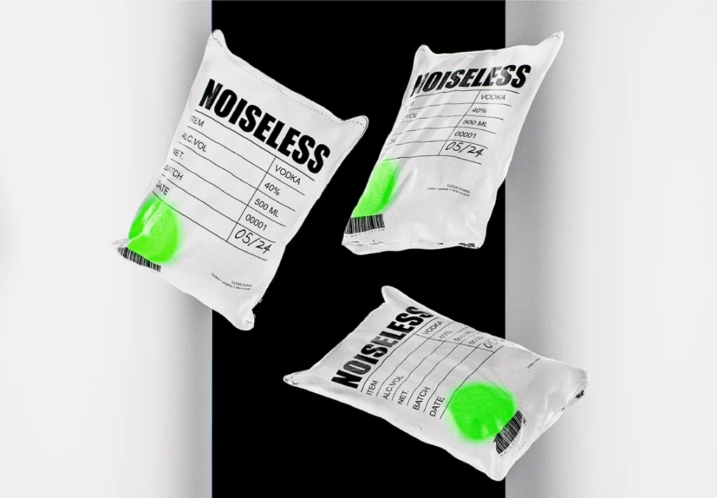 Noiseless Vodka Pouch Three