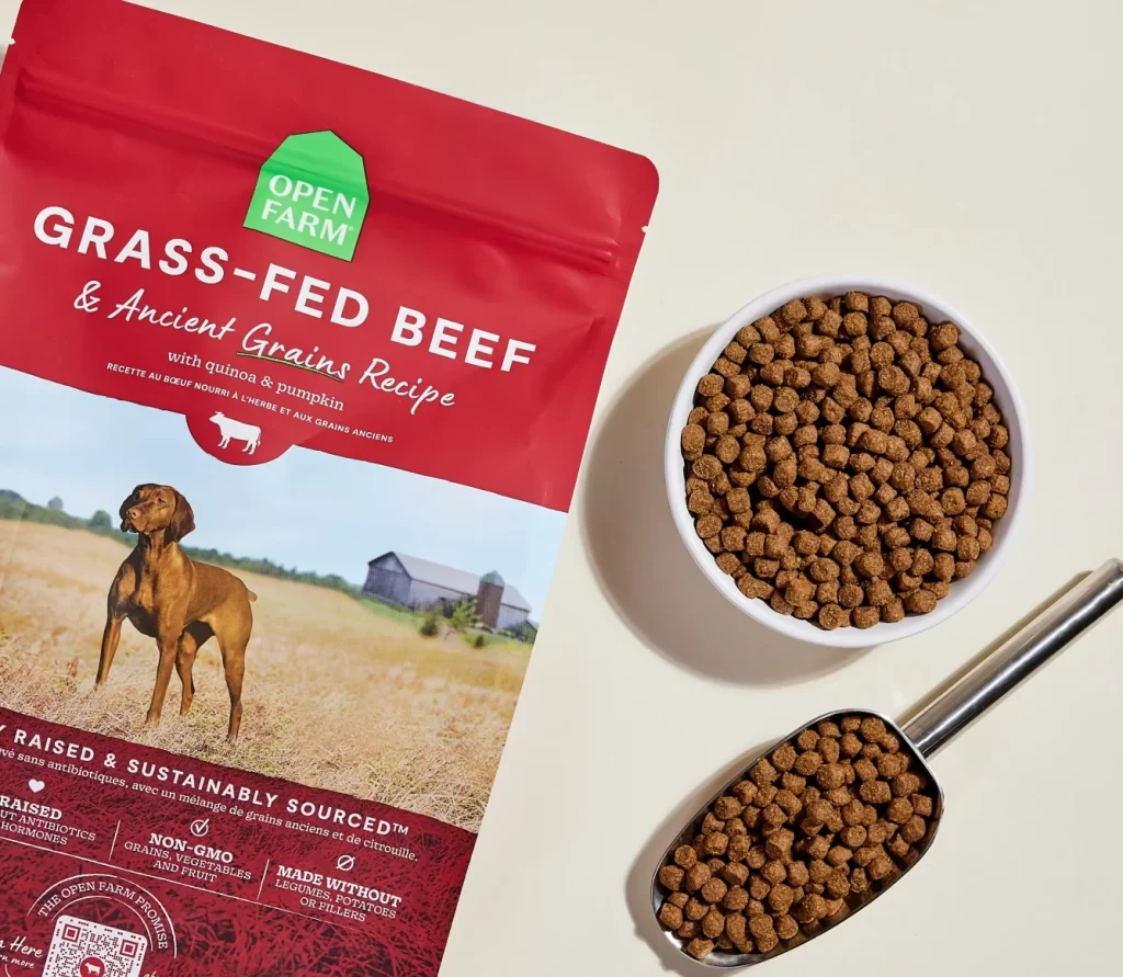Open Farm Grass-Fed Beef & Ancient Grains Recipe Dog Food Variant 2 Packaging