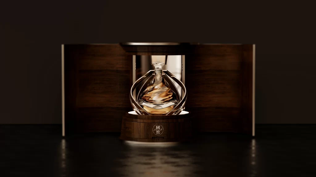 Oak Barrel Liquor Packaging Red