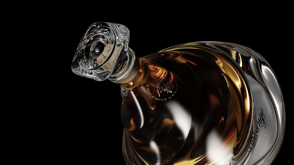Oak Barrel Liquor Cognac Packaging Gold
