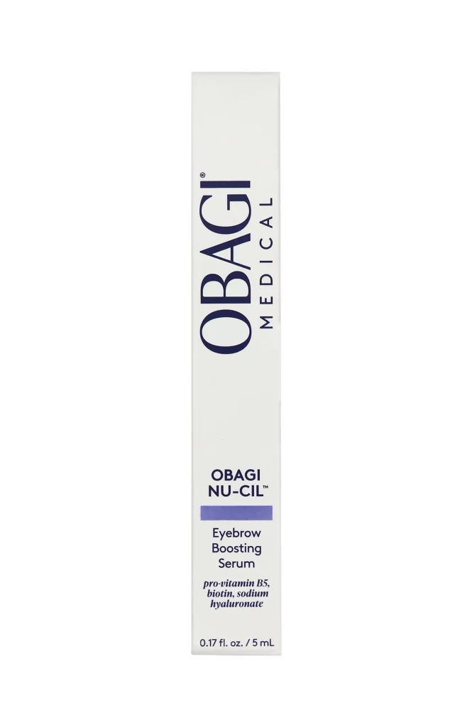 Obagi Medical Nucil Eyebrow Boosting Serum Tube Detail